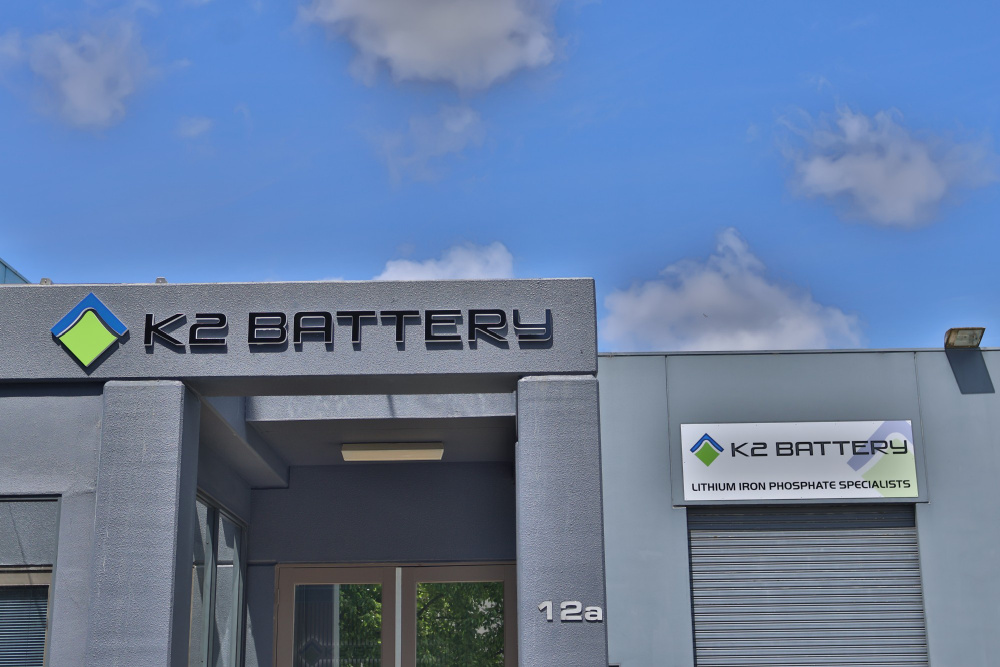 K2 Battery — Lithium Iron Phosphate Specialists, Melbourne
