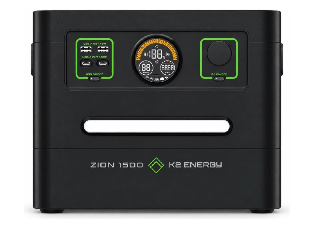 K2 Zion 1500 portable power station